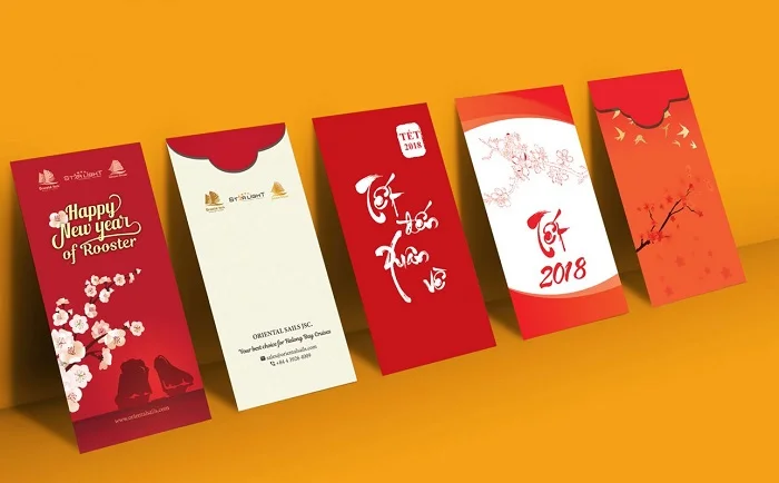 Dịch vụ thiết kế bao lì xì theo yêu cầu uy tín, chất lượng