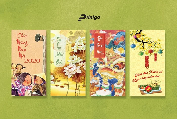 Dịch vụ thiết kế bao lì xì theo yêu cầu uy tín, chất lượng