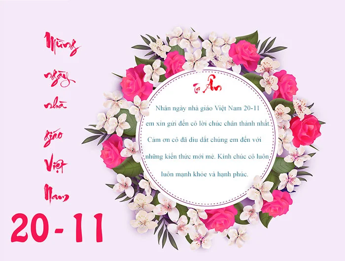 Sự tri ân, lòng biết ơn là những điều học trò luôn muốn thể hiện trên mỗi tấm thiệp