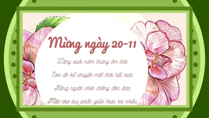 Sự hài hòa trong cách kết hợp màu sắc từ mẫu thiết kế thiệp