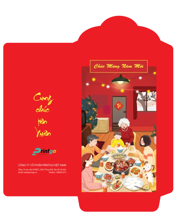 Download miễn phí file thiết kế bao lì xì đẹp, sáng tạo nhất