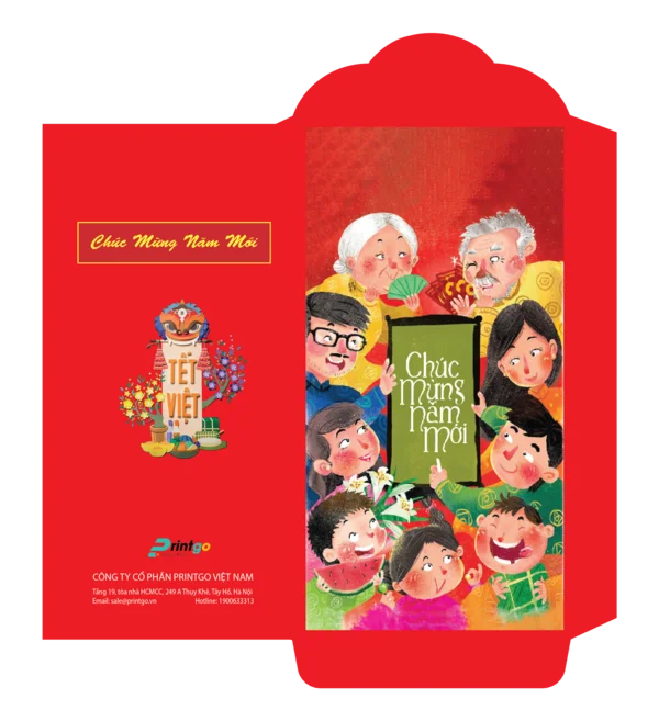 Download miễn phí file thiết kế bao lì xì đẹp, sáng tạo nhất