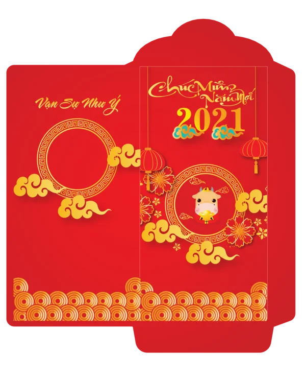 Download miễn phí file thiết kế bao lì xì đẹp, sáng tạo nhất