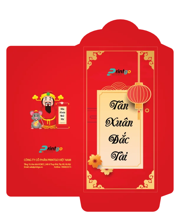 Download miễn phí file thiết kế bao lì xì đẹp, sáng tạo nhất