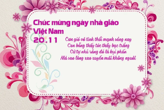 Mẫu hình với những câu thơ chan chứa nghĩa tình