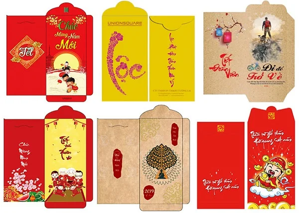 Hơn 50+ mẫu bao lì xì đẹp, ấn tượng và sáng tạo nhất