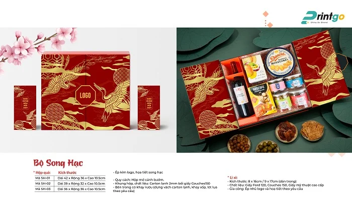 Hộp quà Tết cao cấp - sang trọng, thời thượng và đầy ấn tượng trong từng sản phẩm