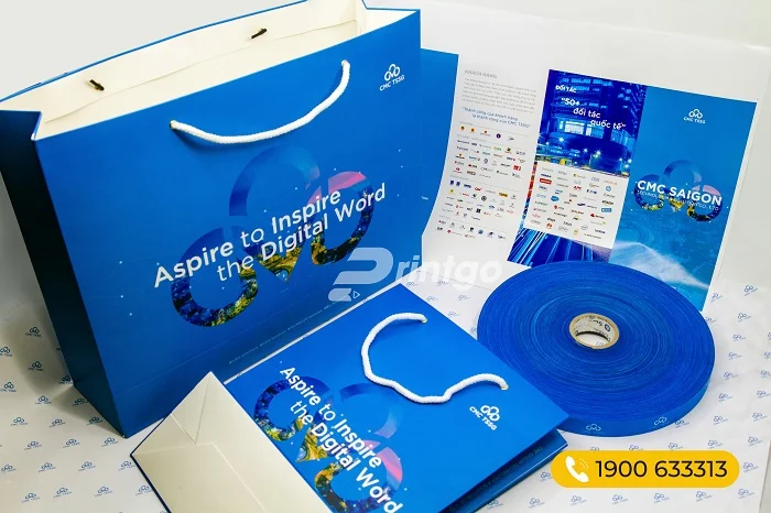 Printgo x CMC TSSG: In bộ nhận diện nâng tầm giá trị thương hiệu