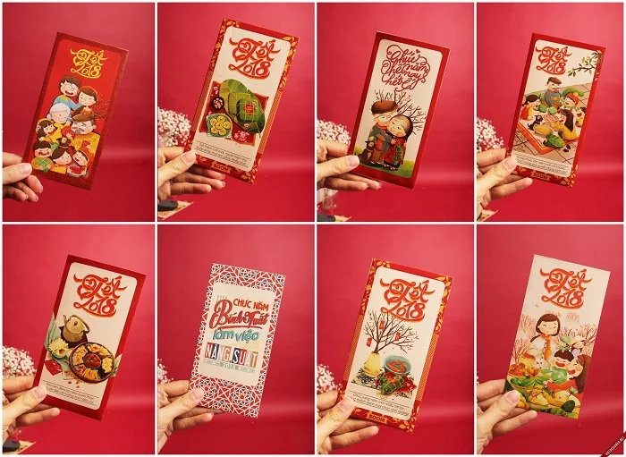 Chất liệu in lì xì giá rẻ phổ biến nhất hiện nay