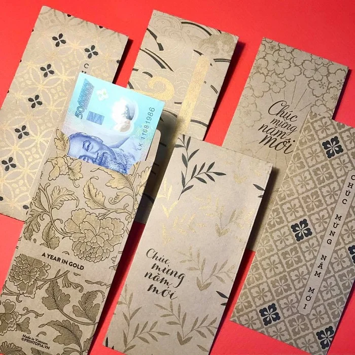 In bao lì xì Tết số lượng ít ở đâu rẻ nhất?