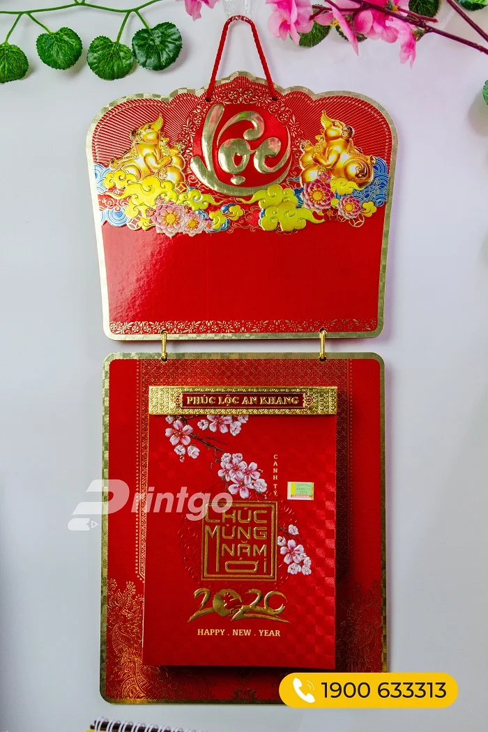 Pintgo x Peakview Tower: In ấn lịch để bàn cao cấp và sang trọng