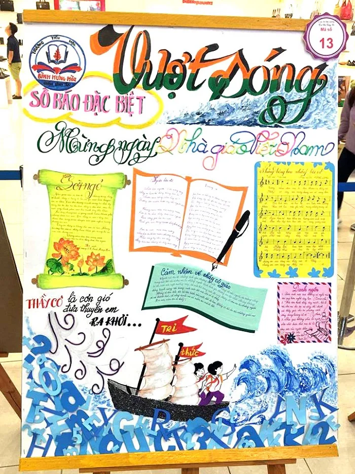 Thầy cô chính là cơn gió đưa con thuyền tri thức của chúng em ra khơi