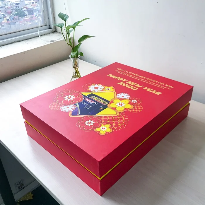 Khám phá ngay mẫu hộp quà tết của Sơn Jenitex cao cấp, ấn tượng