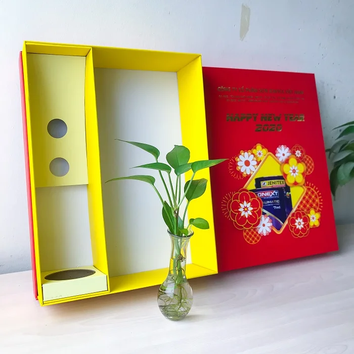 Khám phá ngay mẫu hộp quà tết của Sơn Jenitex cao cấp, ấn tượng