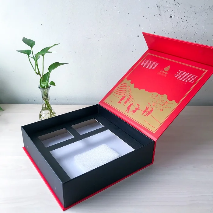 Ấn tượng đặc biệt với mẫu hộp quà Tết sang trọng cho nhà hàng, khách sạn