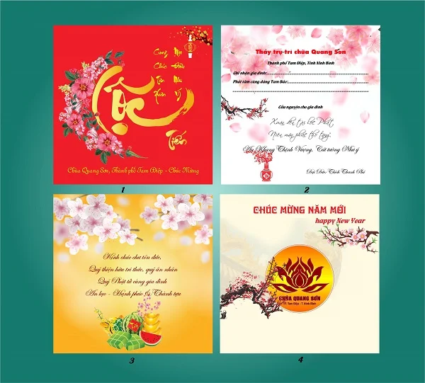 Những mẫu thiệp chúc tết công ty đẹp không thể bỏ qua