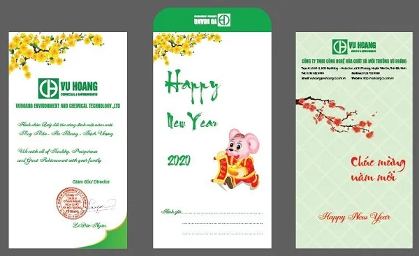 Những mẫu thiệp chúc tết công ty đẹp không thể bỏ qua