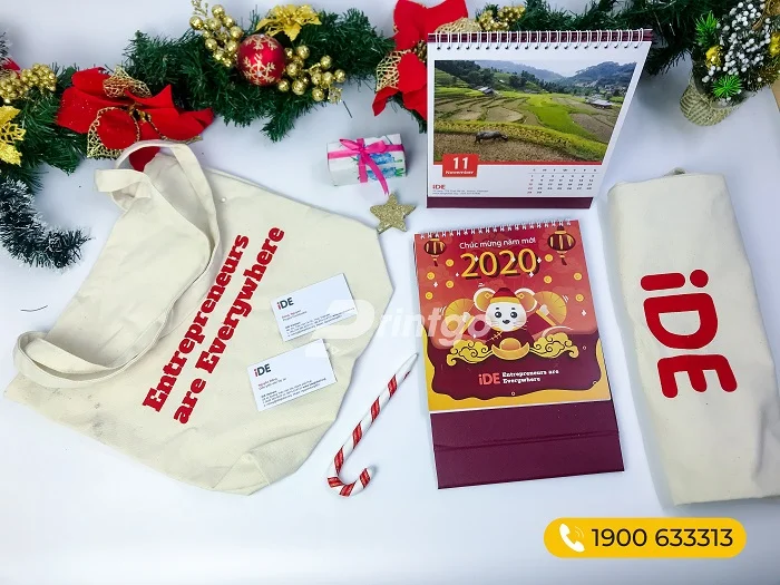 Printgo x iDE: In bộ lịch ý nghĩa dành riêng cho tổ chức thiện nguyện
