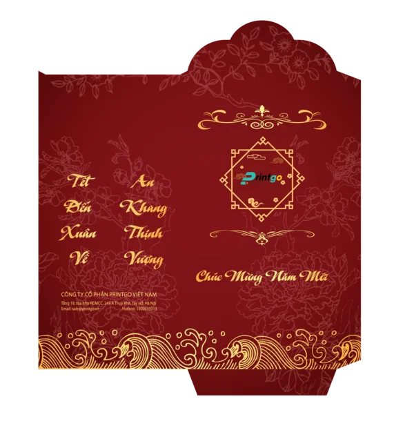 Tải ngay file vector bao lì xì 2020 miễn phí