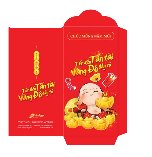 Tải ngay file vector bao lì xì 2020 miễn phí