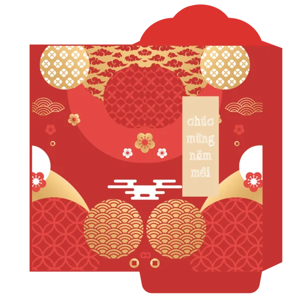 Tải ngay file vector bao lì xì 2020 miễn phí