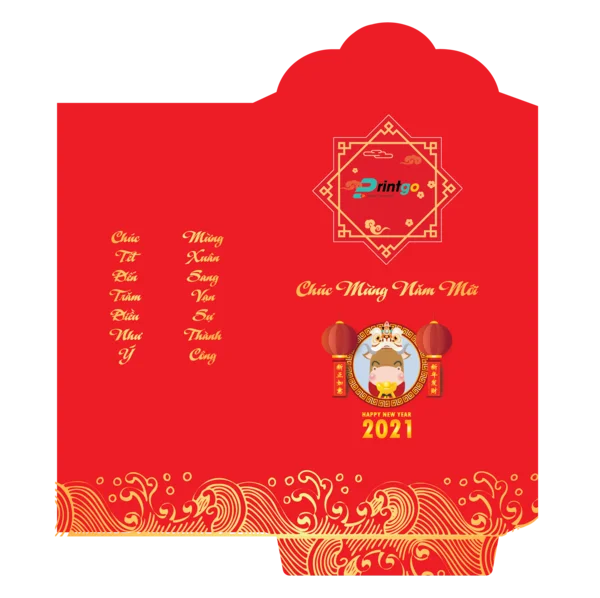 Tải ngay file vector bao lì xì 2020 miễn phí