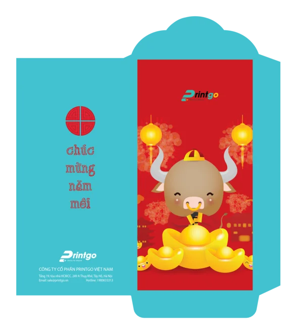 Tải ngay file vector bao lì xì 2020 miễn phí