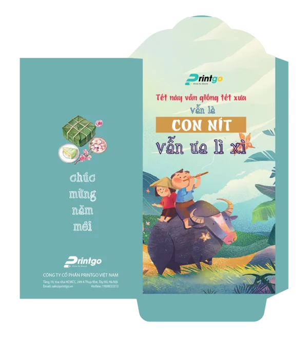 Tải ngay file vector bao lì xì 2020 miễn phí