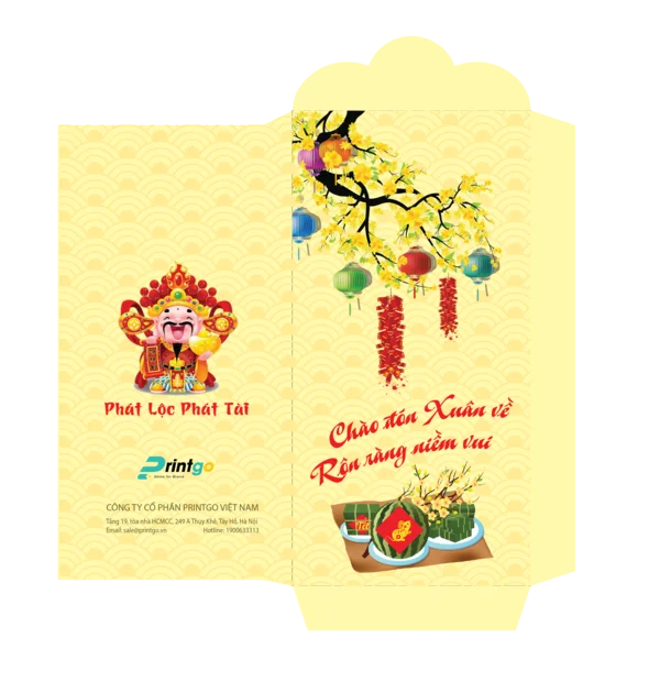 Tải ngay file vector bao lì xì 2020 miễn phí