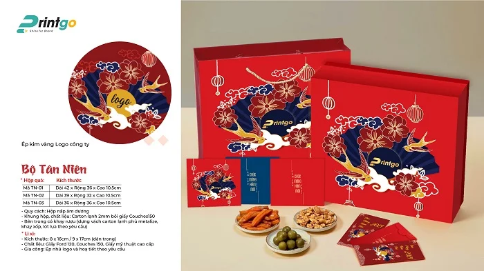 Tổng hợp 20+ mẫu hộp quà tết đẹp được ưa chuộng nhất hiện nay