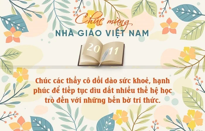 Tổng hợp 30+ mẫu thiệp chúc mừng Ngày Nhà giáo Việt Nam cực ý nghĩa