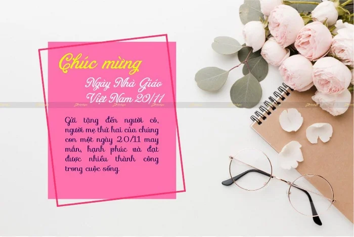 Tổng hợp 30+ mẫu thiệp chúc mừng Ngày Nhà giáo Việt Nam cực ý nghĩa