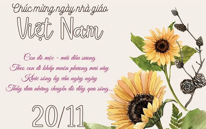 Tổng hợp 30+ mẫu thiệp chúc mừng Ngày Nhà giáo Việt Nam cực ý nghĩa