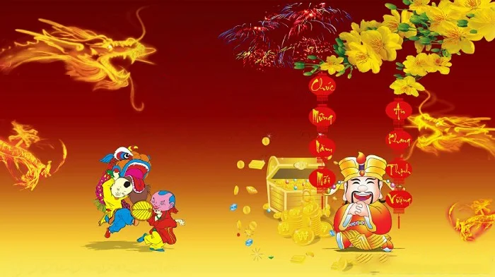 Tổng hợp 50+ mẫu background Tết độc đáo ấn tượng nhất