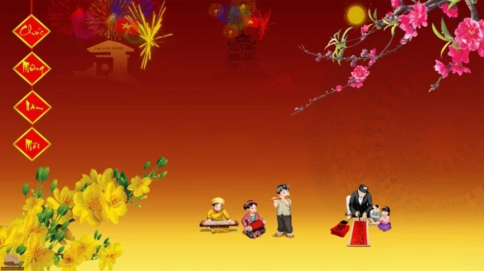 Tổng hợp 50+ mẫu background Tết độc đáo ấn tượng nhất