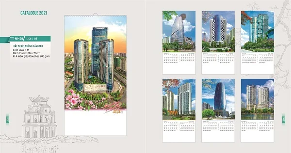 Tổng hợp các mẫu lịch tết đẹp, sáng tạo và ấn tượng nhất năm 2021