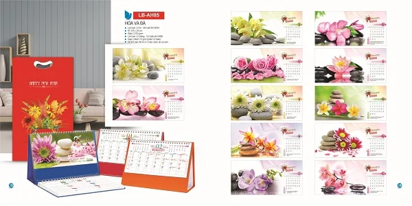 Tổng hợp các mẫu lịch tết đẹp, sáng tạo và ấn tượng nhất năm 2021
