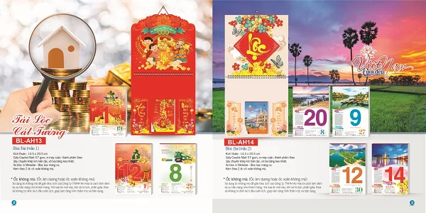 Tổng hợp các mẫu lịch tết đẹp, sáng tạo và ấn tượng nhất năm 2021