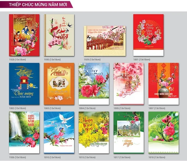Thiệp chúc mừng năm mới 2022