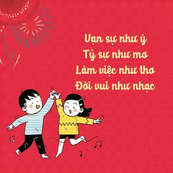 Thiệp chúc mừng năm mới mang những lời chúc tết ý nghĩa dành tặng mọi người