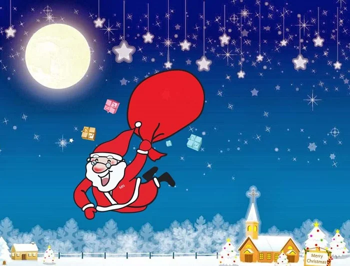 Top 50+ hình ảnh ông già noel cưỡi tuần lộc ấn tượng nhất mùa Giáng sinh