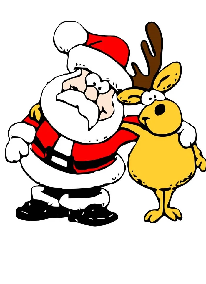 Top 50+ hình ảnh ông già noel cưỡi tuần lộc ấn tượng nhất mùa Giáng sinh