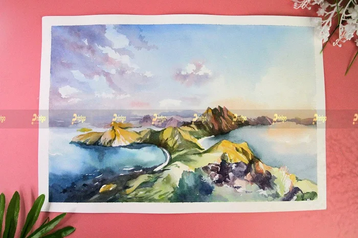 Printgo x Samsung:  Bộ lịch độc quyền vẽ tay phong cảnh thế giới siêu đặc biệt
