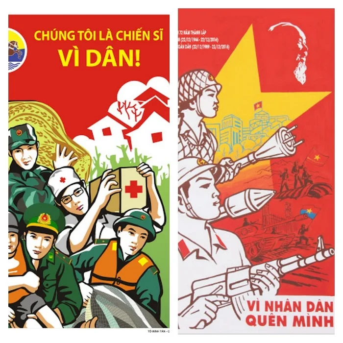 Dowload mẫu backdrop chào mừng ngày thành lập Quân đội Nhân dân Việt Nam