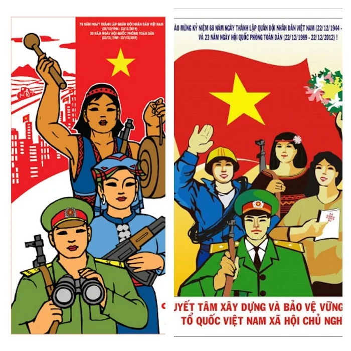 Dowload mẫu backdrop chào mừng ngày thành lập Quân đội Nhân dân Việt Nam