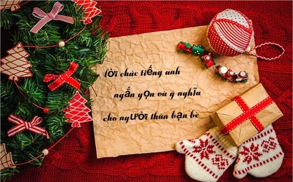 Tổng hợp những lời chúc Giáng sinh bằng tiếng Anh hay và ý nghĩa nhất