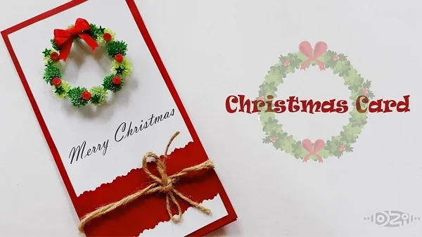 Những ý tưởng và cách làm thiệp Giáng sinh Handmade vô cùng độc đáo