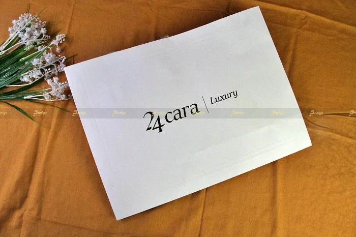 Printgo x 24 Cara: Thiết kế và in ấn túi giấy cho ngành thời trang cao cấp