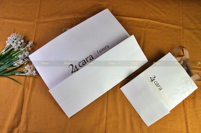 Printgo x 24 Cara: Thiết kế và in ấn túi giấy cho ngành thời trang cao cấp