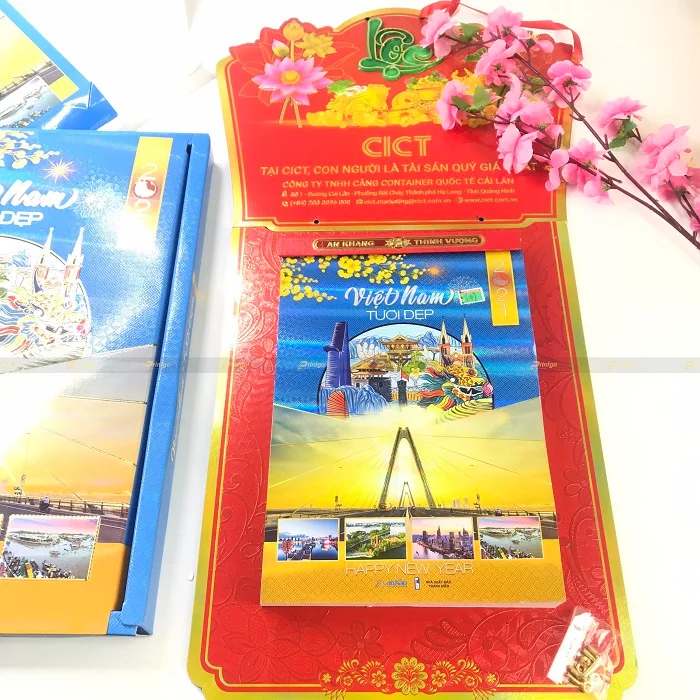 Printgo x CICT: Thiết kế và in ấn Lịch độc quyền ấn tượng cho ngành hàng hải
